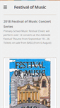 Mobile Screenshot of festivalofmusic.org.au