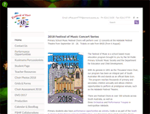 Tablet Screenshot of festivalofmusic.org.au